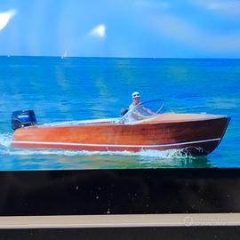 Motoscafo d'epoca in legno sangiorgio sg80