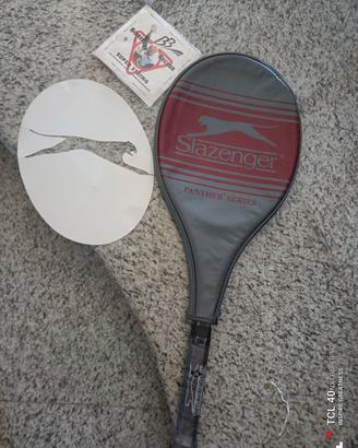 racchetta tennis vintage Slazenger panther pro 