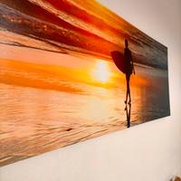 Quadro SURF tramonto