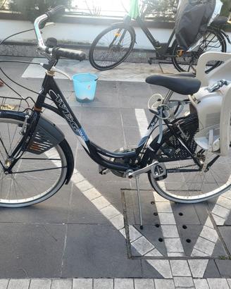 bicicletta da donna per città