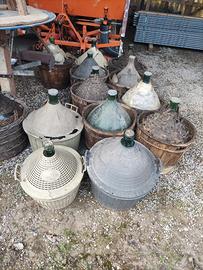 damigiane 54 l usate