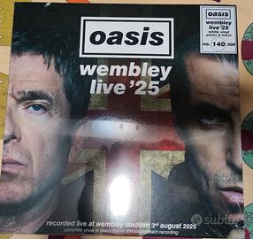 Oasis Wembley Live 2025 3LP Box Set White Vinyl