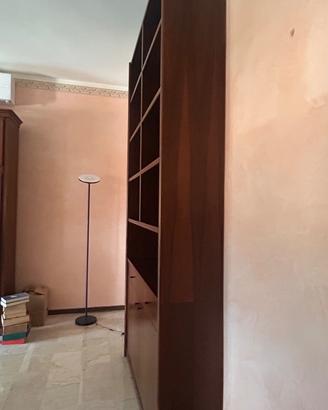 Libreria in noce pregiato