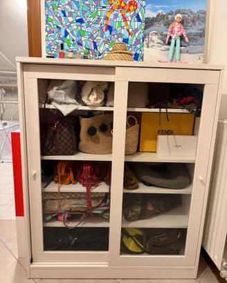 mobile/vetrinetta bianco