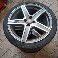 Cerchi in Lega MOMO Design 17" con Gomme 205/40/17