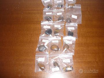 BUSTA 15 PEZZI CIONDOLI OCCHIO DI TIGRE NUOVI