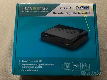Decoder Digitale Terrestre T2 - ADB i-CAN T20