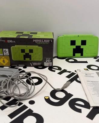 new Nintendo 2ds xl creeper edition console 