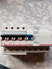 interruttore magnetotermico diff C10  BTicino