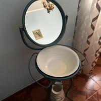 Lavabo in ferro battuto