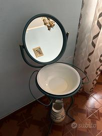 Lavabo in ferro battuto