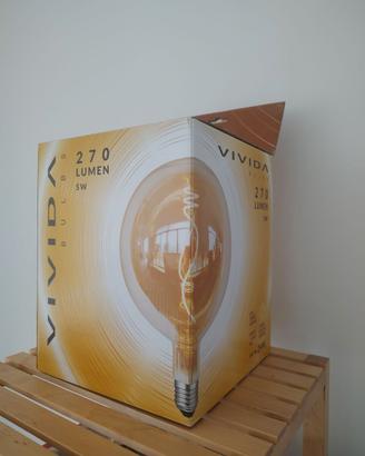 Lampada LED Decorativa ambrata