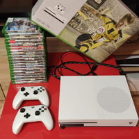 Xbox One 500gb + 19 giochi + 2 joystick