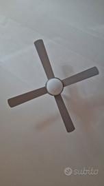Ventilatore a soffitto con telecomando e luce
