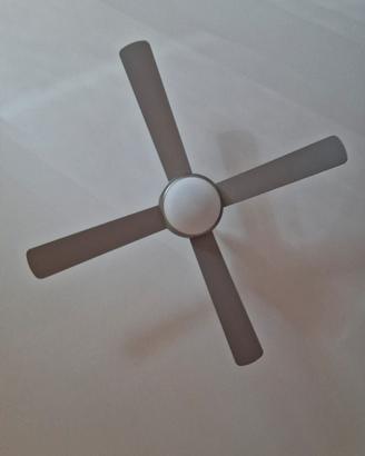 Ventilatore a soffitto con telecomando e luce