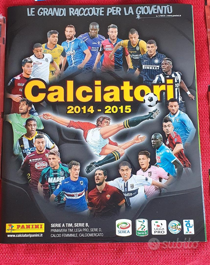 Album calciatori panini completo 2014-2015 + altro - Collezionismo In  vendita a Cagliari