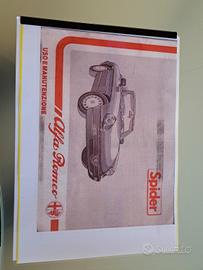 uso e manutenzione alfa romeo duetto IV SERIE 