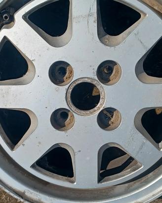4 cerchi Lancia Delta cromati
