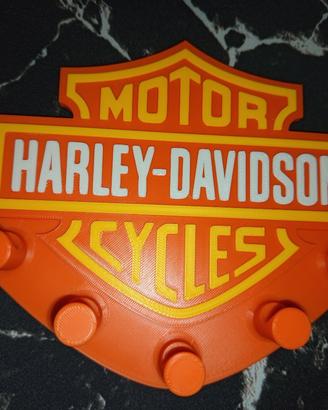 Appendichiavi ispirato al logo Harley-Davidson 