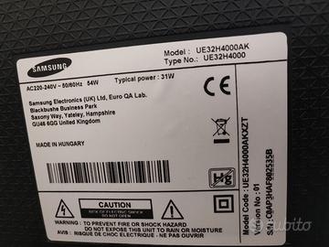 televisore Samsung 32 ricambi