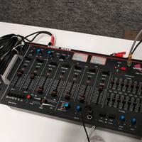 Mixer + Microfoni (In PHONO/CD con Equalizzatore)