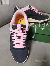 Jordan Flight Court-Oil Grey/Cave Stone tg44 NUOVE