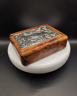 Portamazzo Racine Argento 925 in Legno