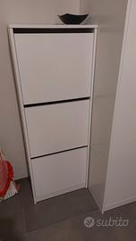 scarpiera bissa bianca