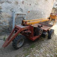 muletto trazionato per potatura