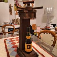 Portabottiglie in legno