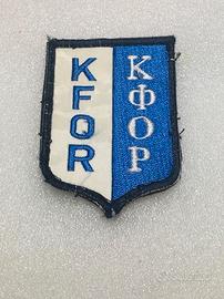 Patch KFOR con velcro