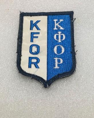 Patch KFOR con velcro