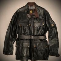 Belstaff nero pelle