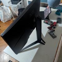 Schermo del monitor Acer Nitro Gioco.