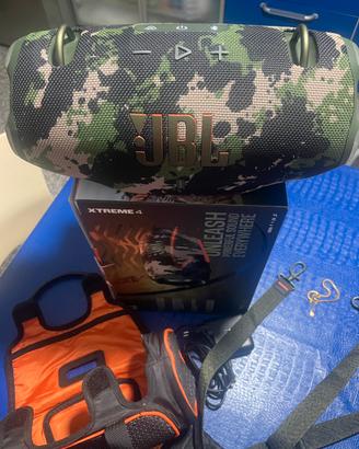 Jbl xtreme 4 camouflage mimetico custodia garanzia