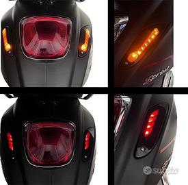 frecce led COMPATIBILI vespa primavera sprint 4 pz