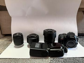 Nikon d3400 completa