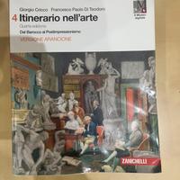 libro scolastico “itinerario nell’arte”