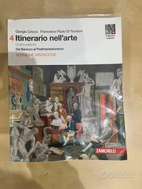 libro scolastico “itinerario nell’arte”