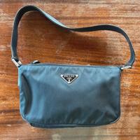Borsa Prada originale in nylon nero