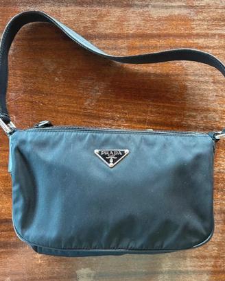 Borsa Prada originale in nylon nero