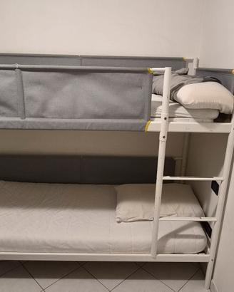 letto a castello vitval con materassi