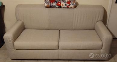 Divanoletto grigio 3 posti