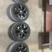 Cerchi in lega neri Fiat Tipo / 500L 17