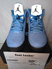 Nike air Jordan 5 Blue university 44