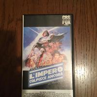 VHS originali trilogia Star Wars Guerre Stellari