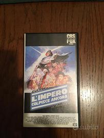 VHS originali trilogia Star Wars Guerre Stellari