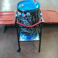 fusto carburante con carrello 