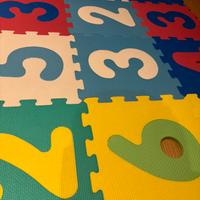 Tappeto puzzle per bambini. Tappetino bambini 40pz