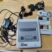 super Nintendo+ 2 giochi 